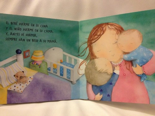 Mamá, mi hermanito y yo