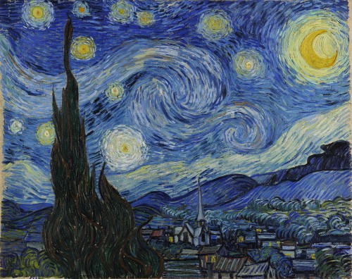 "La noche estrellada" de Vincent van Gogh